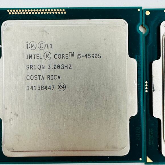 Lot Of 2 Intel Core i5-4590S 3.00GHz Quad Core 4th Gen CPU's SR1QN - Picture 6 of 6